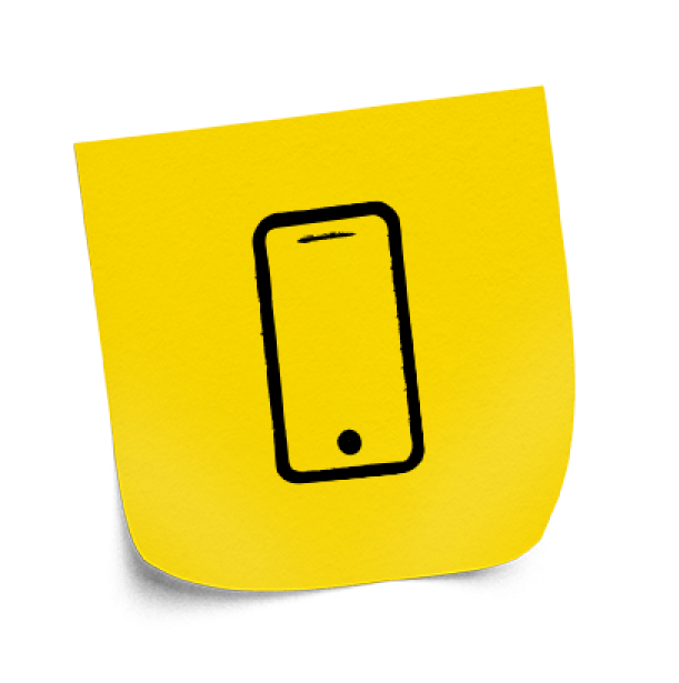 icon smartphone yellow 200px